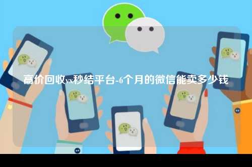 高价回收vx秒结平台-6个月的微信能卖多少钱